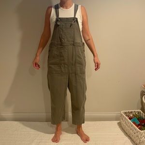 Gap Maternity Stretch Twill Overalls